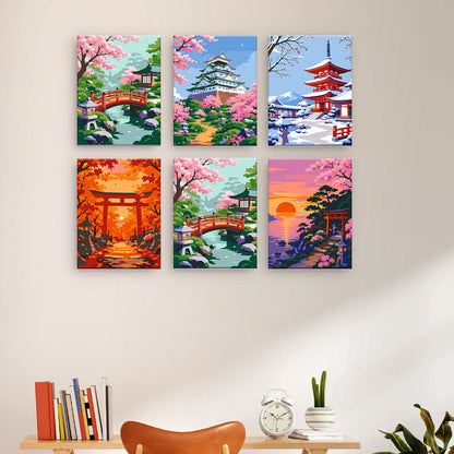 Paisajes estacionales japoneses