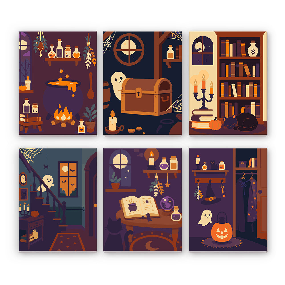 Habitaciones mágicas de brujas