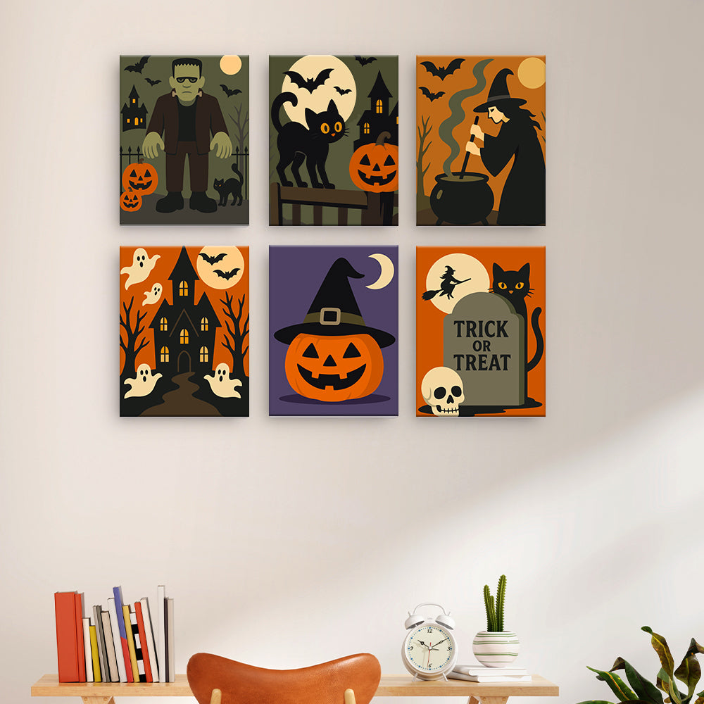 Escenas clásicas de Halloween