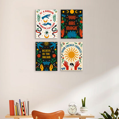 Carteles de afirmación mística