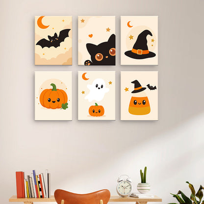 Íconos mínimos de Halloween