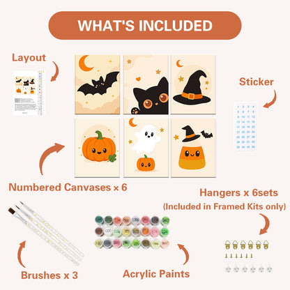 Íconos mínimos de Halloween