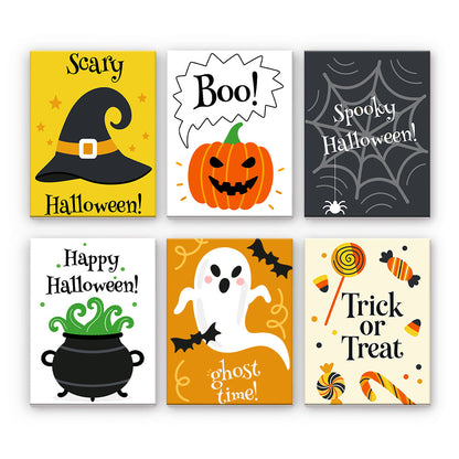 Carteles tipográficos de Halloween