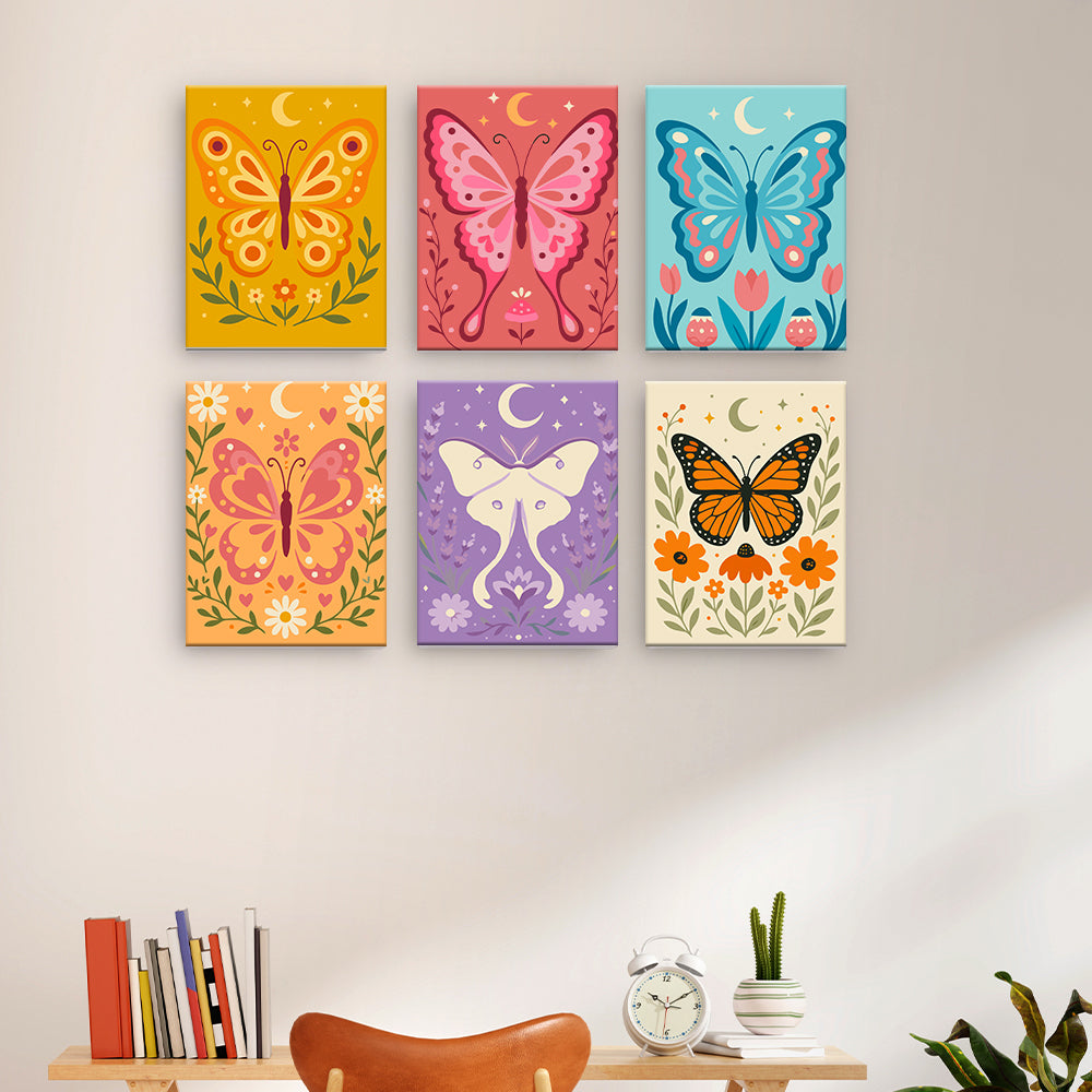 Mariposas de colores