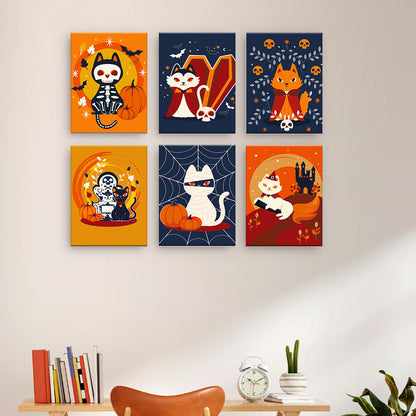 Gatos de Halloween disfrazados