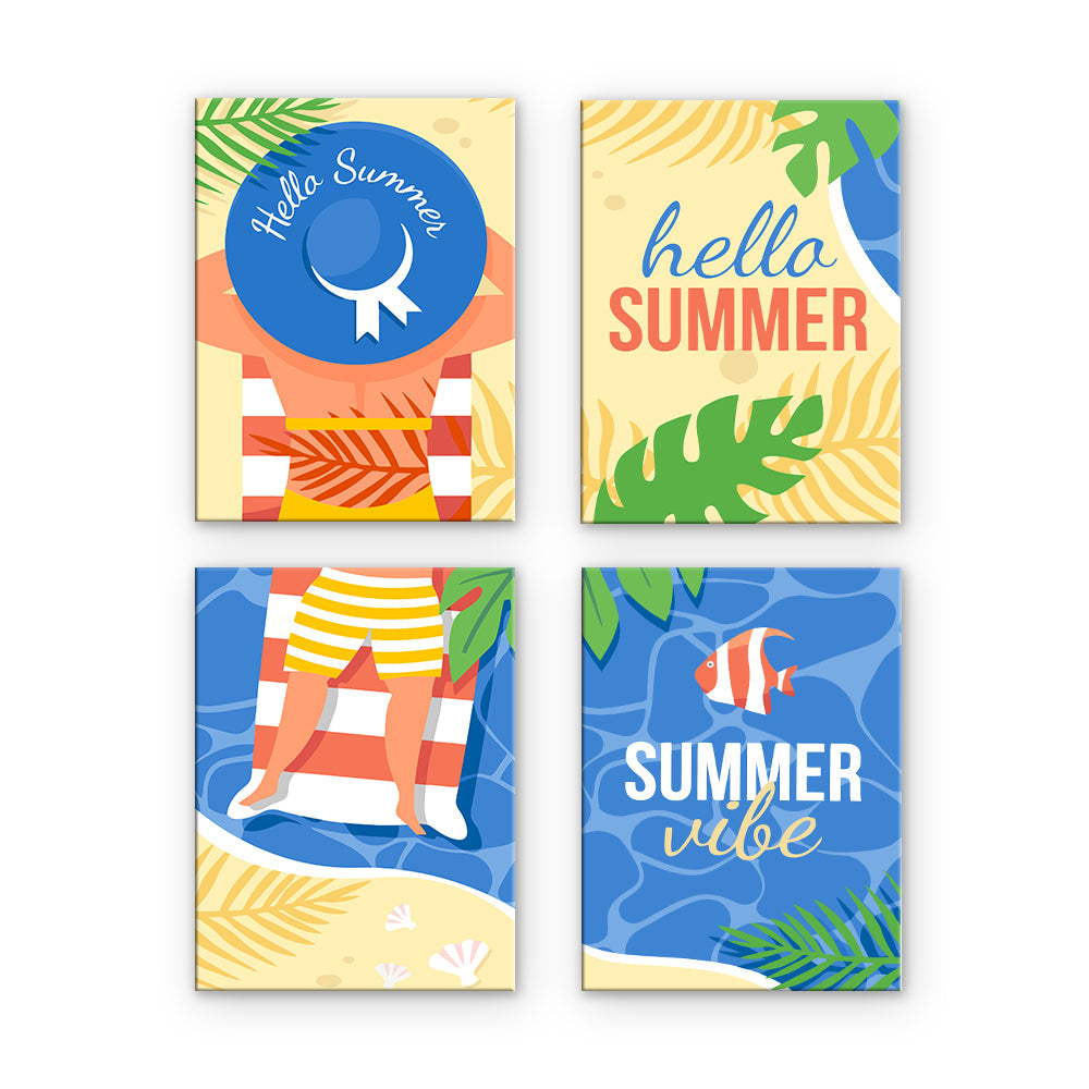 Carteles de moda de verano
