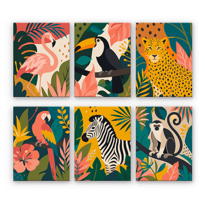 Animales salvajes tropicales