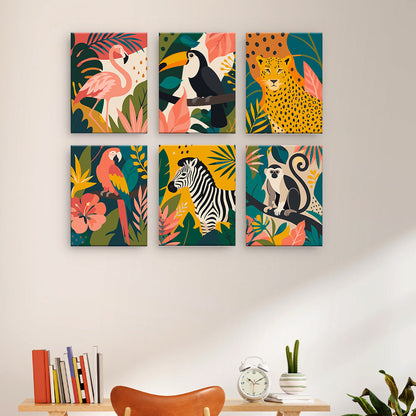 Animales salvajes tropicales