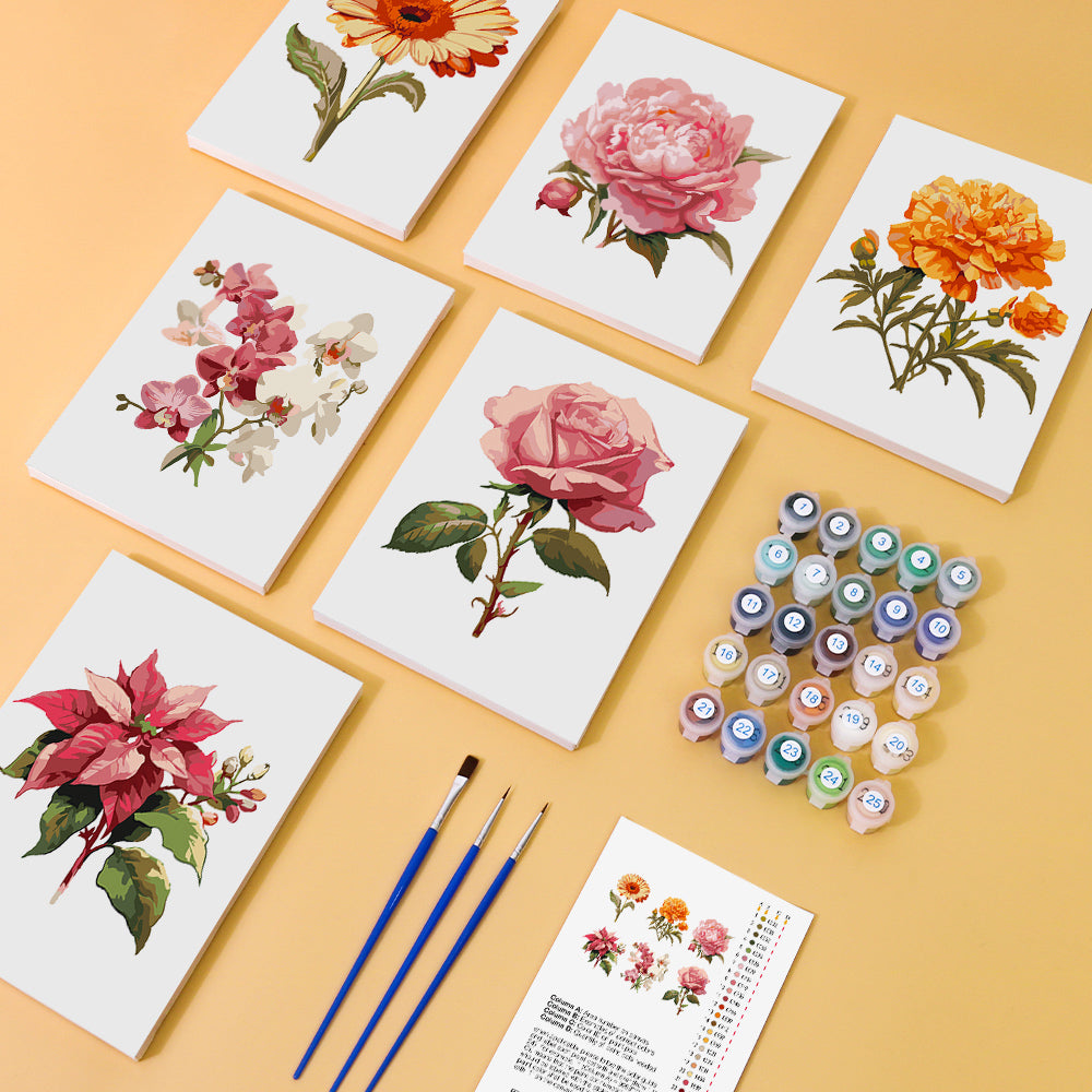 Flores - Pintar por Números