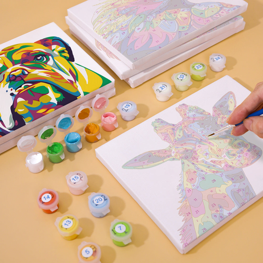 Animales Coloridos - Pintar por Números