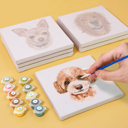 Conjunto de Perros - Pintar por Números