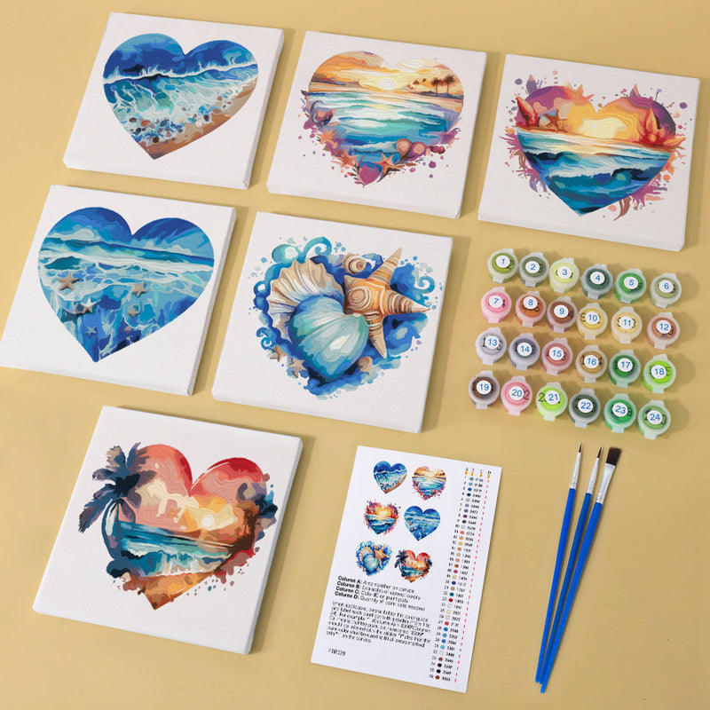 CorazóN Del OcéAno - Pintar por Números