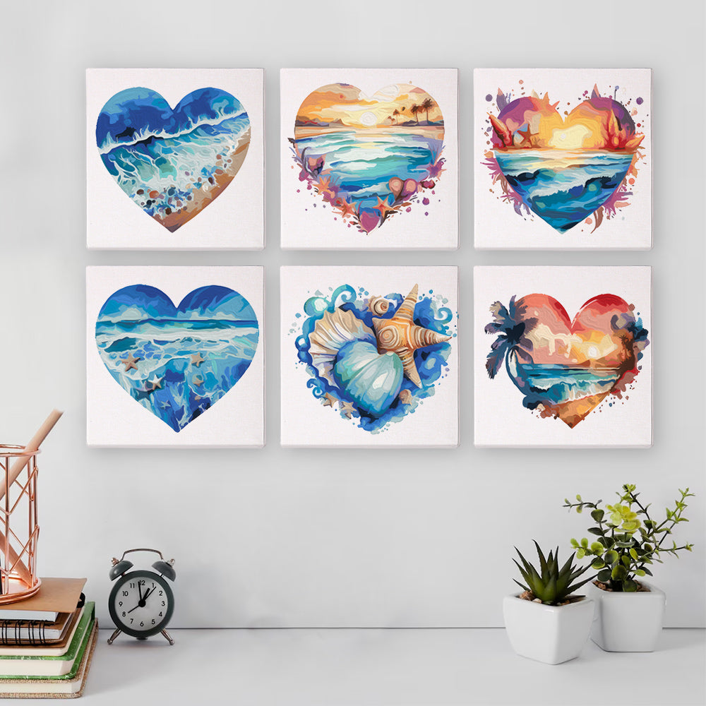 CorazóN Del OcéAno - Pintar por Números