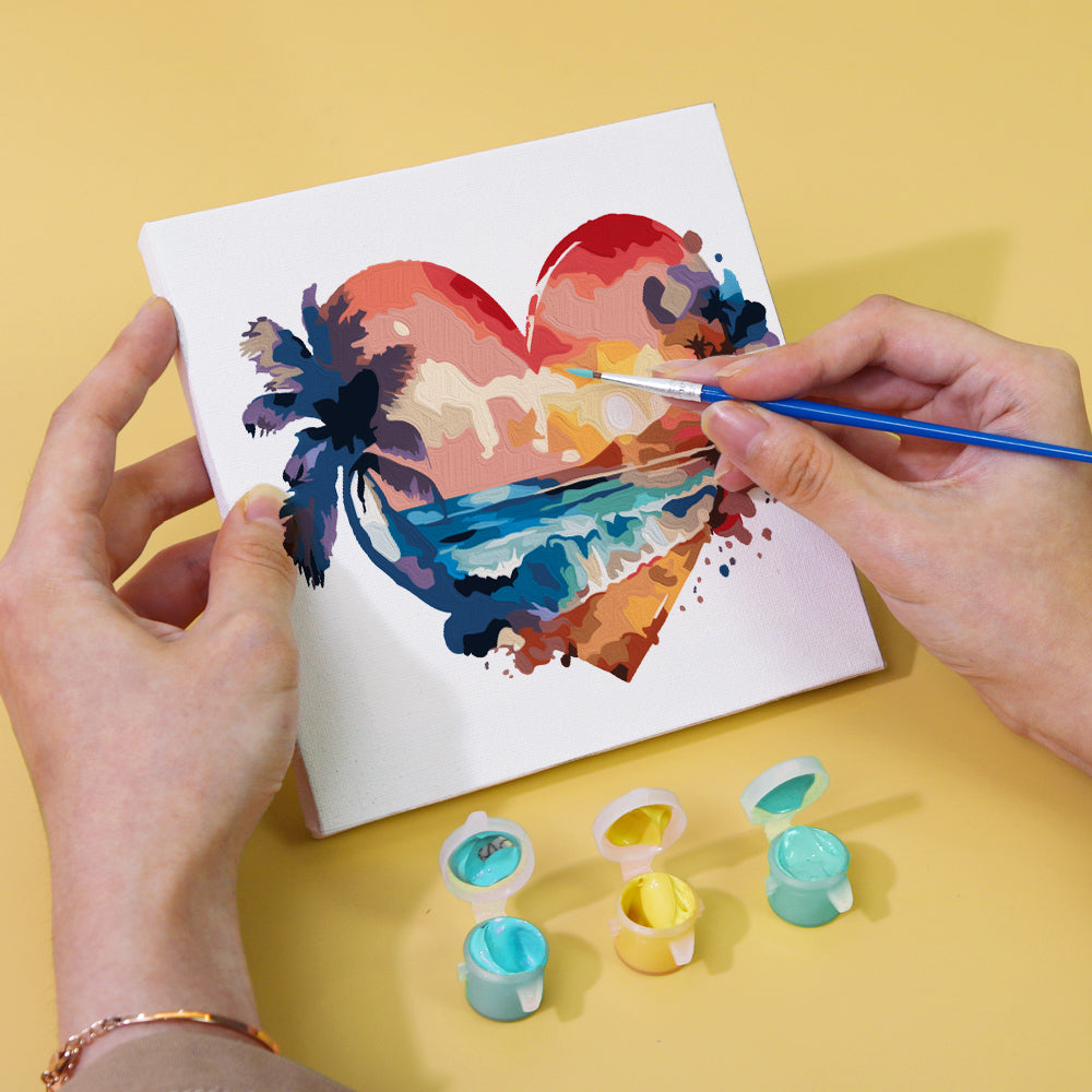 CorazóN Del OcéAno - Pintar por Números