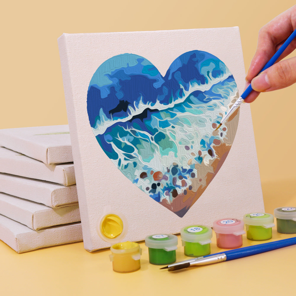 CorazóN Del OcéAno - Pintar por Números