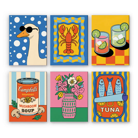 Íconos del pop - Pintar por números