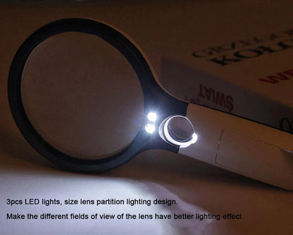 Lupa con Luz LED