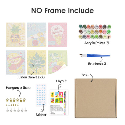 Dulce Verano – Pintar por números